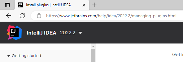 how to choose JetBrains docs version