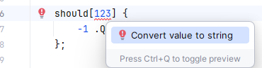 Arguments type validation